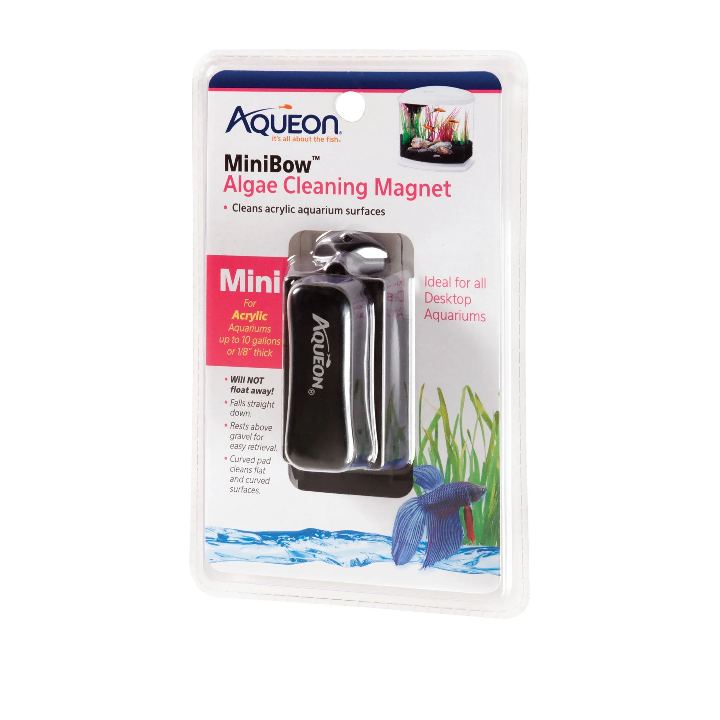 Aqueon Algae Cleaning Magnet MiniBow