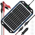 Waterproof 12W 12V Solar Battery Charger &amp; Maintainer Pro, Intelligent MPPT