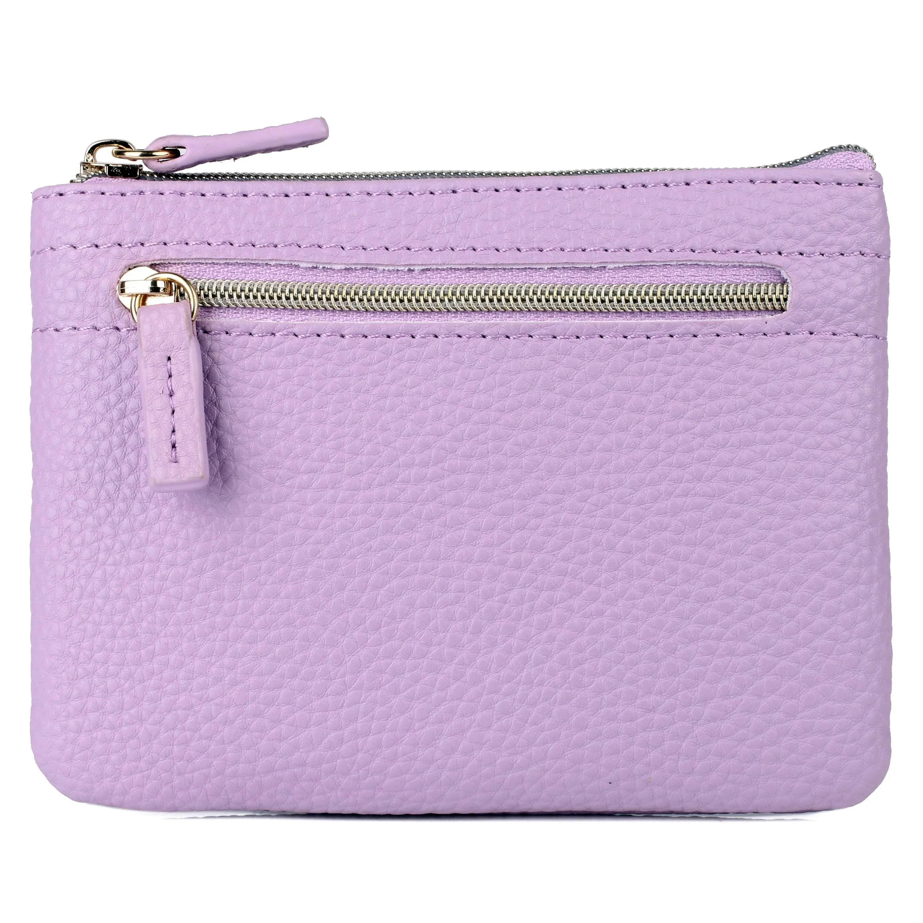 Julia Buxton Vegan Leather RFID Pik-Me-Up Large ID Coin Card Case Lilac