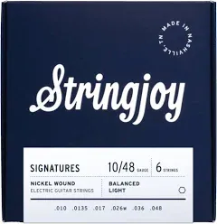 Stringjoy Signatures Nickel Wound Balanced Light Gauge Electric Guitar