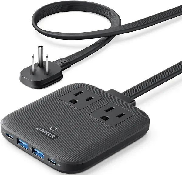 Anker Nano Charging Station, 6-in-1 USB C Power Strip for iPhone 15/14 and MacBook