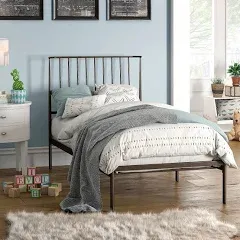 iNSPIRE Q Fawn Metal Platform Bed