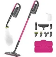 Schenley Steam Mop Cleaner with Detachable Handheld Steamer for Cleaning Hardwood/Laminate Floor, Tiles and Grout