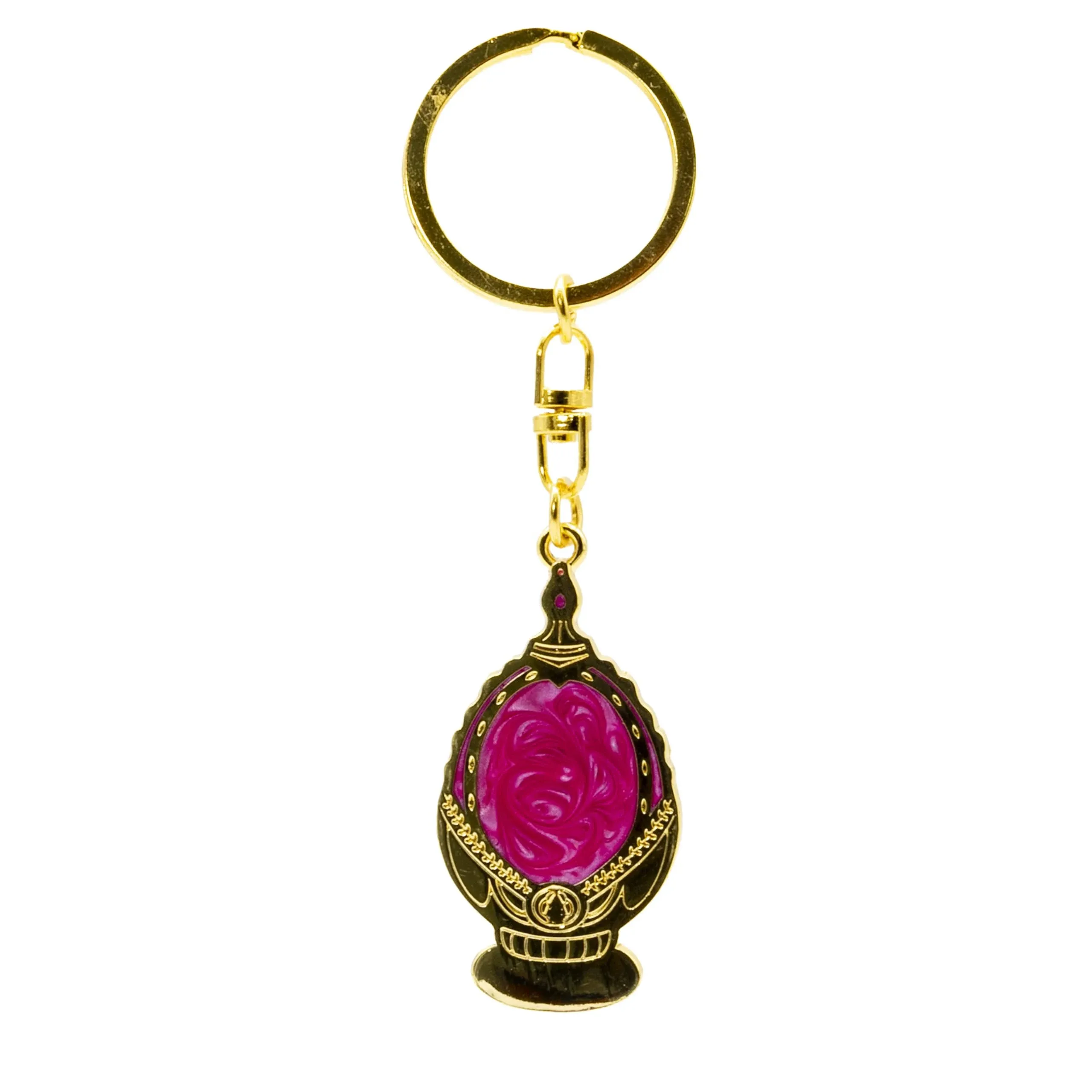 Puella Magi Madoka Magica Soul Stone Pink Metal Keychain ABYstyle