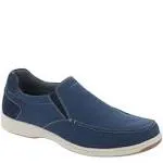 Florsheim Lakeside Canvas Moc Toe Slip On 10.5 Men's Navy