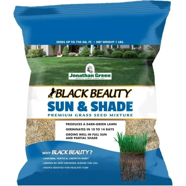 Jonathan Green Black Beauty Sun & Shade Grass Seed