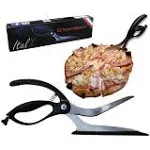 EZ Pizza Scissors - ITALX Stainless steel Pizza Cutter/server