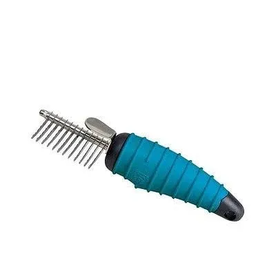 Ergonomic Dog Grooming Tools - Dematting Combs Rakes and Splitters for Dogs (12 ...