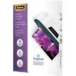 Fellowes Thermal Laminating Pouches, ImageLast, Jam Free, Letter Size, 3 Mil, 100 Pack (52454)