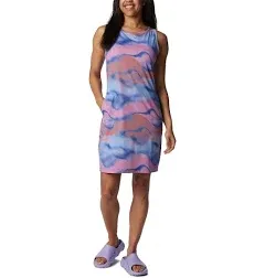 Plus Size Columbia Chill River Print UPF 50 Moisture-Wicking Active Dress