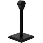 Mythorjan Wooden Helmet Stand Display Decor Stand For – Spartan, Templar, Motorcycle, Caps, Hat Decorative Desktop Hanger Rack LARP Helmet Stand,16 Inch - Black