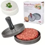 NotiGat Burger Press Patty Maker Non-Stick Burger Press Aluminum Beef Patties...