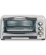 Horno Tostador Hamilton Beach 31323 color Plata