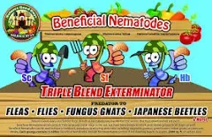 NaturesGoodGuys Beneficial Nematodes Triple Blend Pack