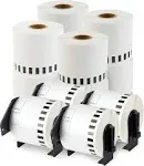 enKo - Compatible DK-2205 Continuous Paper Labels (2.4 Inch x 100 Feet) Use w...