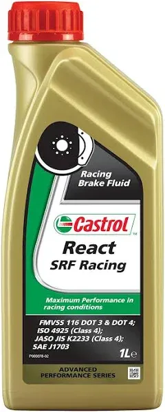 Castrol SRF Racing Brake Fluid - 1 Liter 12512