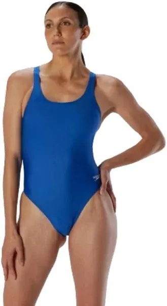 NWT Women’s Speedo Learn To Swim Pro LT Superpro  Swimsuit Navy Blue Size 26