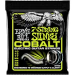 Ernie Ball 2728 7-String Cobalt Slinky Electric Guitar Strings Set (10 - 56)