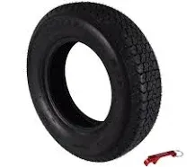 Kenda Load Star ST205/75D14 Bias DOT Trailer Tire with Bottle Opener Keychain (4 Pack)