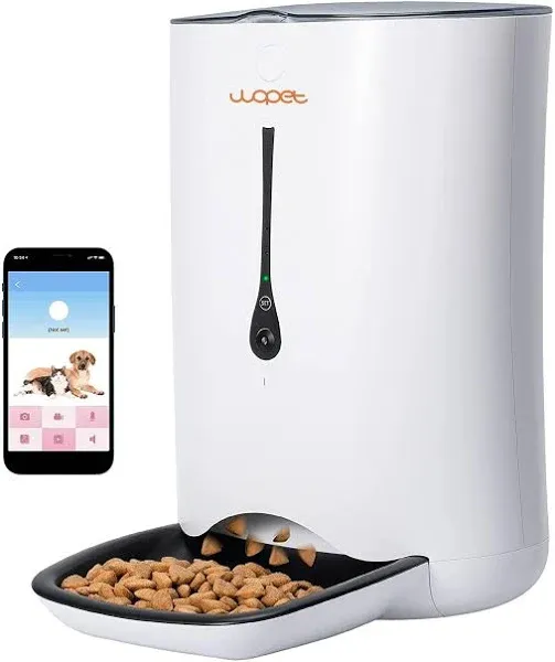 WOPET Automatic Pet Feeder Food Dispenser for Cats and Dogs–Features: Distrib...