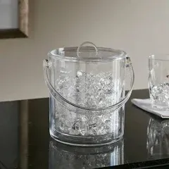 HUANG Acrylic Double Wall Ice Bucket