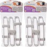 Dreambaby Cabinet Sliding Locks, 6 per Pack, 2 Packs