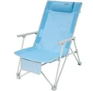 #WEJOY Oversized Heavy Duty Beach Chair,Folding High Back Portable Camping Lawn Chairs for Adults with Armrest,Headrest,Pocket for Outdoor Camp Festival Sand Concert Travel Picnic BBQ Sport,265 LBS