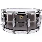 Ludwig LB417 Black Beauty 6.5x14" Brass Snare Drum | Reverb