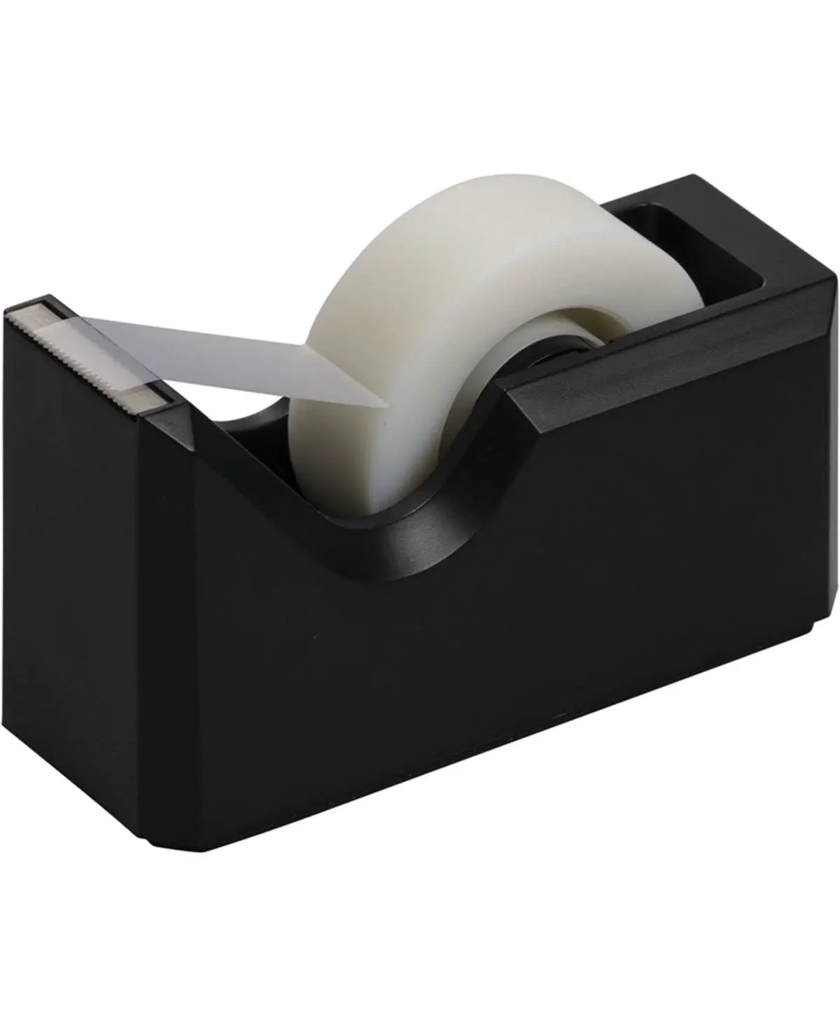 Jam Paper Colorful Desk Tape Dispensers - Black