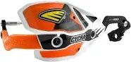 Cycra White/Black 1-1/8&#034; Ultra Probend CRM Wrap Around Handguards 1CYC-7408-12X