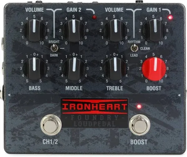 Laney Ironheart Foundry Loudpedal 60-Watt 2-Channel Amp Pedal