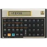 HP 12c Platinum Financial Calculator 130 Functions 10 Digits x 1 Line LCD Displa