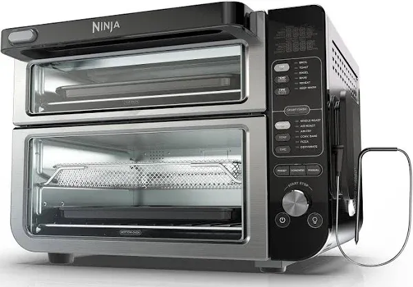 Ninja 12-in-1 Smart Double Oven with FlexDoor DCT451