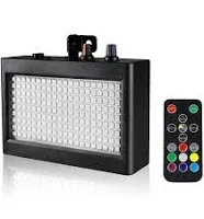 Stage Strobe Light, Super Bright Flash Stage Lighting, Sound Activated and Sp...