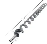 Pit Boss Pellet Grill Auger Flighting Shaft 19.5" for The 820 Series, 74070