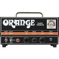 Orange Amplifiers DA15H Dark Terror 15 15W Tube Guitar Amp Head