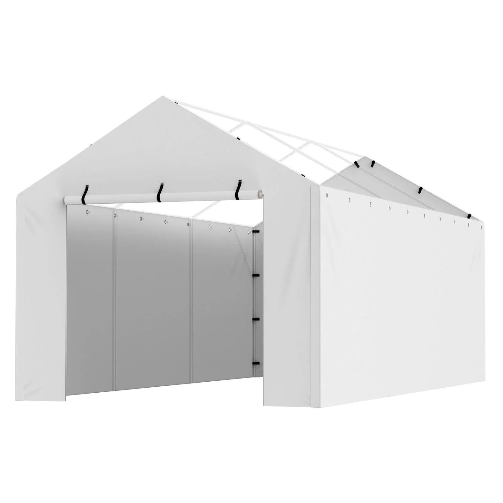 VEVOR 10 x 20 ft. Replacement Canopy Cover Side Wall Carport White