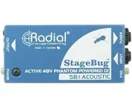 Radial StageBug SB-1 1-channel Active Instrument Direct Box