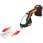 Worx WG801 20V Cordless 4" Shear and 8" Shrubber Trimmer