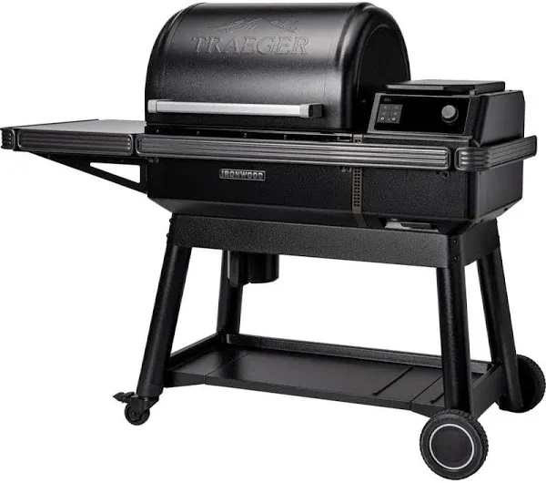 Ironwood Wi-Fi Pellet Grill and Smoker in Black