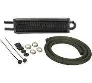 Derale Power Steering Cooler Kit 13200 2.5&#034; x 12.625&#034; 11/32&#034; Inlet/Outlet