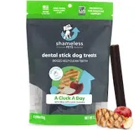 Shameless Pets A Cluck A Day Dental Sticks Dog Treats