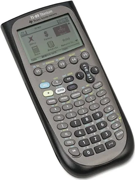 Texas Instrument Ti 89 Titanium Programmable Graphing Calculator