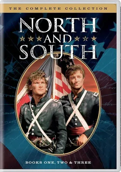 NORTH AND SOUTH - Patrick Swayze, Complete Civil War TV Mini Series, NEW DVD