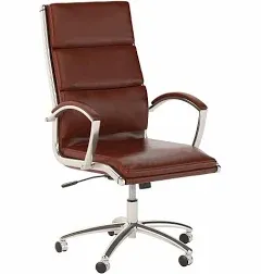 Bush Business Furniture High Back Leather Executive Office Chair - CTB003CS