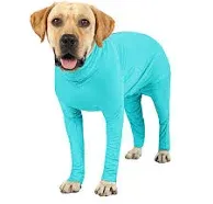 Etdane Recovery Suit for Dogs Surgery Suit Female Spay Male Neuter Dog Onesie for Surgery Female Dog Body Suits After Surgery Surgical Suit Anti Licking Wounds Dog Shedding Suit Blue/Small