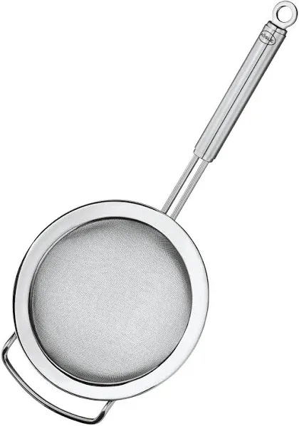 Kitchen Strainer Fine Mesh, Round Handle, 7.9"