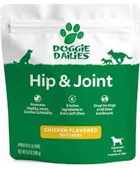 Doggie Dailies Advanced Hip and Joint Supplement for Dogs