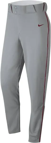 Nike Vapor Select Men&#039;s Baseball Pants White Black Piping