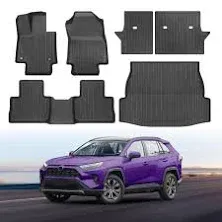 TSLDRV Floor Mats for Toyota RAV4 2024-2019